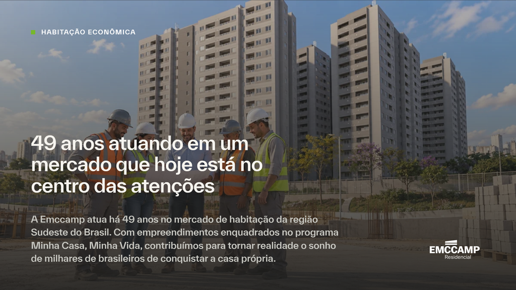 Quem pode participar do Minha Casa Minha Vida 2026 e a Emccamp