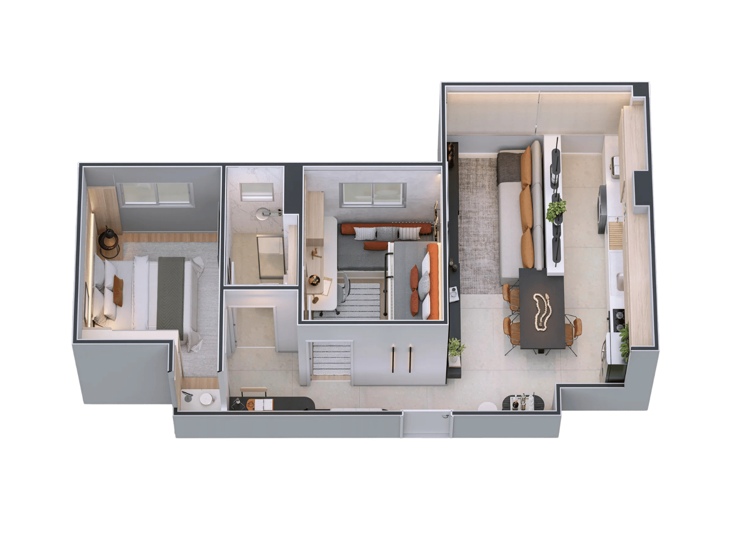Planta Residencial Botticelli