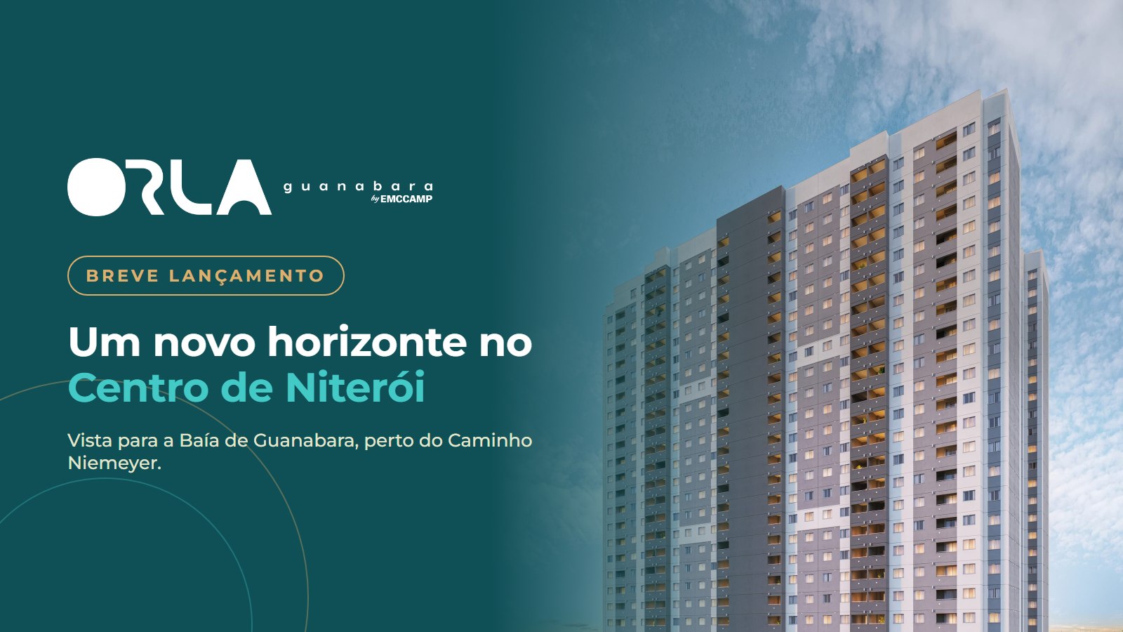Breve lançamento de apartamento no Centro de Niterói com vista para a Baía de Guanabara