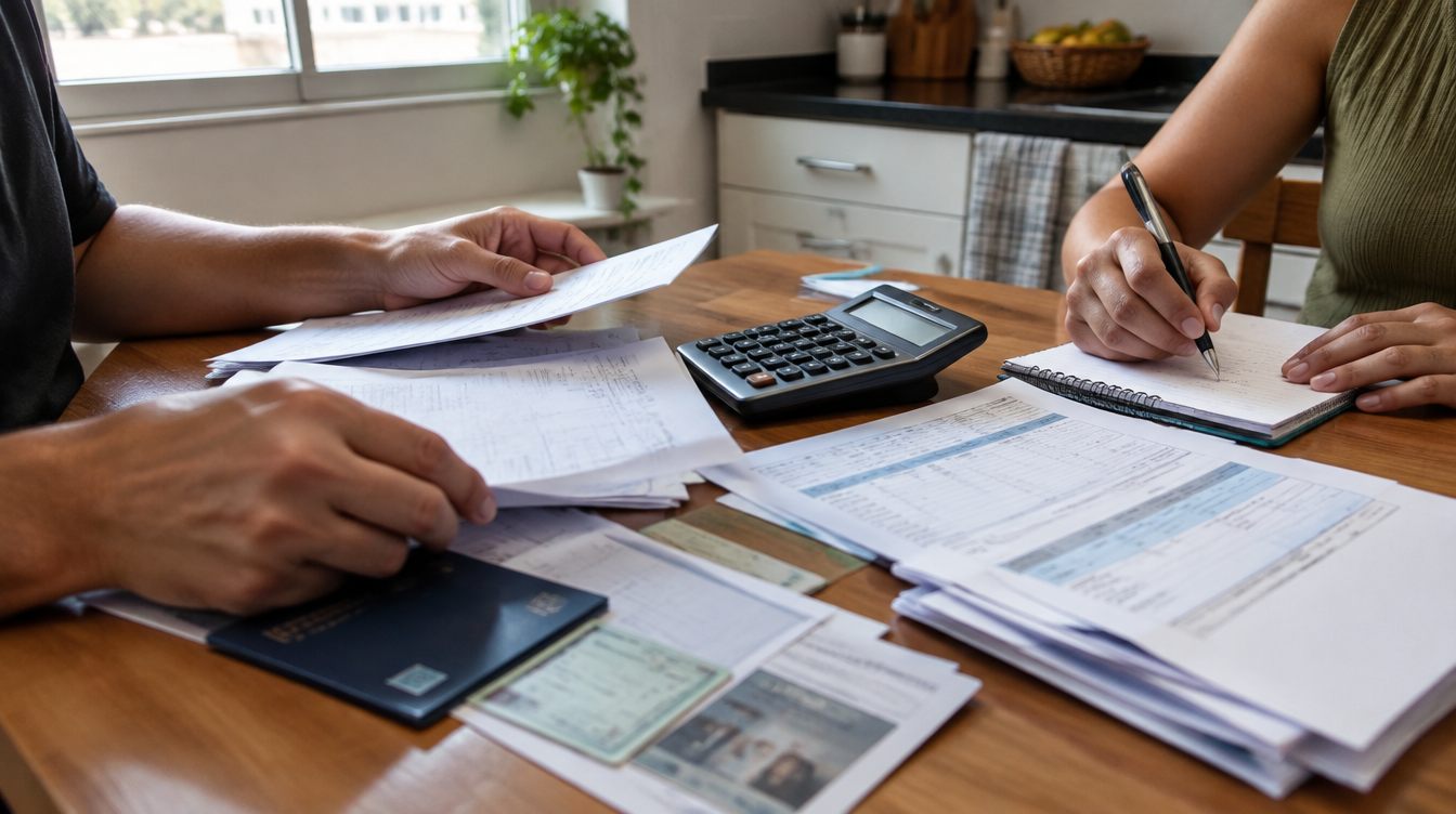 Documentos e comprovantes de renda separados para o financiamento da Faixa 4 do Minha Casa Minha Vida