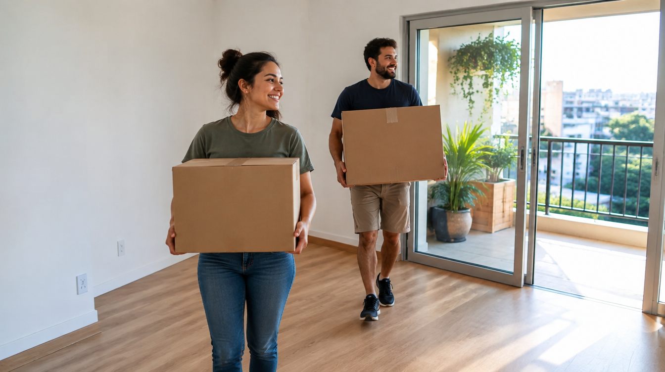 Casal se muda para o primeiro apartamento comprado pela Faixa 4 do Minha Casa Minha Vida